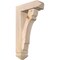 Ekena Millwork Olympic Arts and Crafts Smooth Bracket w/ Offset Brace, Douglas Fir, 5 1/2"W x 16"D x 28"H BKT0604X16X28OLY03SDF - alternate 1